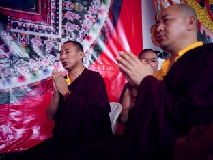 Thaye Dorje, His Holiness the 17th Gyalwa Karmapa, visits Indonesia in November 2019. Photo / Tokpa Korlo