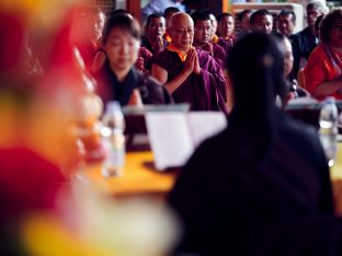 Thaye Dorje, His Holiness the 17th Gyalwa Karmapa, visits Indonesia in November 2019. Photo / Tokpa Korlo