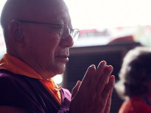 Thaye Dorje, His Holiness the 17th Gyalwa Karmapa, visits Indonesia in November 2019. Photo / Tokpa Korlo