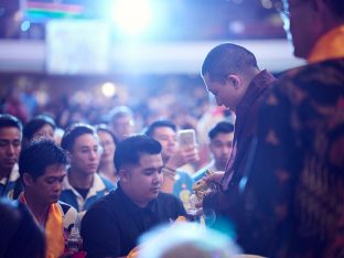 Thaye Dorje, His Holiness the 17th Gyalwa Karmapa, visits Indonesia in November 2019. Photo / Tokpa Korlo