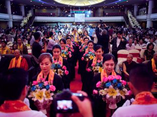 Thaye Dorje, His Holiness the 17th Gyalwa Karmapa, visits Indonesia in November 2019. Photo / Tokpa Korlo