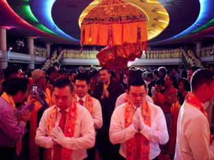 Thaye Dorje, His Holiness the 17th Gyalwa Karmapa, visits Indonesia in November 2019. Photo / Tokpa Korlo