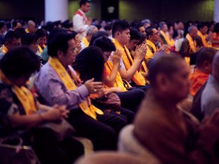 Thaye Dorje, His Holiness the 17th Gyalwa Karmapa, visits Indonesia in November 2019. Photo / Tokpa Korlo