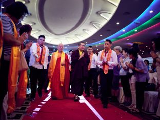 Thaye Dorje, His Holiness the 17th Gyalwa Karmapa, visits Indonesia in November 2019. Photo / Tokpa Korlo