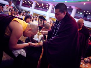 Thaye Dorje, His Holiness the 17th Gyalwa Karmapa, visits Indonesia in November 2019. Photo / Tokpa Korlo