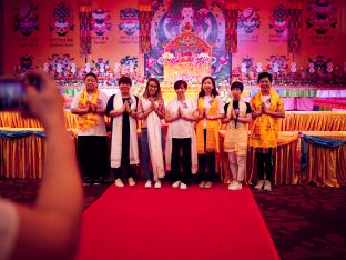 Thaye Dorje, His Holiness the 17th Gyalwa Karmapa, visits Indonesia in November 2019. Photo / Tokpa Korlo