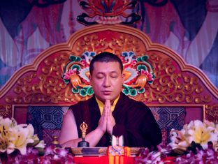 Thaye Dorje, His Holiness the 17th Gyalwa Karmapa, visits Indonesia in November 2019. Photo / Tokpa Korlo