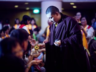 Thaye Dorje, His Holiness the 17th Gyalwa Karmapa, visits Indonesia in November 2019. Photo / Tokpa Korlo