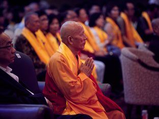 Thaye Dorje, His Holiness the 17th Gyalwa Karmapa, visits Indonesia in November 2019. Photo / Tokpa Korlo