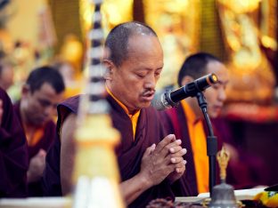 Thaye Dorje, His Holiness the 17th Gyalwa Karmapa, visits Indonesia in November 2019. Photo / Tokpa Korlo