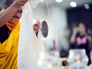 Thaye Dorje, His Holiness the 17th Gyalwa Karmapa, visits Indonesia in November 2019. Photo / Tokpa Korlo