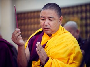 Thaye Dorje, His Holiness the 17th Gyalwa Karmapa, visits Indonesia in November 2019. Photo / Tokpa Korlo