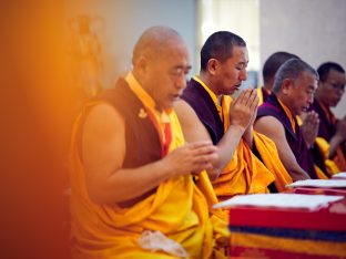 Thaye Dorje, His Holiness the 17th Gyalwa Karmapa, visits Indonesia in November 2019. Photo / Tokpa Korlo