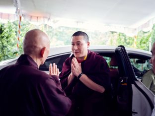 Thaye Dorje, His Holiness the 17th Gyalwa Karmapa, visits Indonesia in November 2019. Photo / Tokpa Korlo