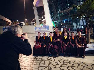 Thaye Dorje, His Holiness the 17th Gyalwa Karmapa, visits Indonesia in November 2019. Photo / Tokpa Korlo