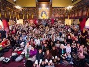 Karmapa at the KIBI Public Course 2019 (Photo/Tokpa Korlo)