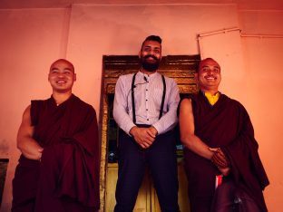 Thaye Dorje, His Holiness the 17th Gyalwa Karmapa, on day three of the 2019 Kagyu Monlam, Bodh Gaya, India, December 2019 (Photo/Tokpa Korlo)