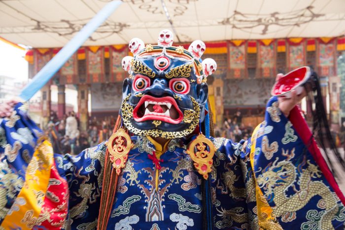 Lama Dances at the Kagyu Monlam 2016. Photo / Gunhild Jug