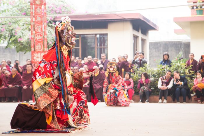 Lama Dance at the Karma Temple, Dec 2016. Photo / Magda Jungowska