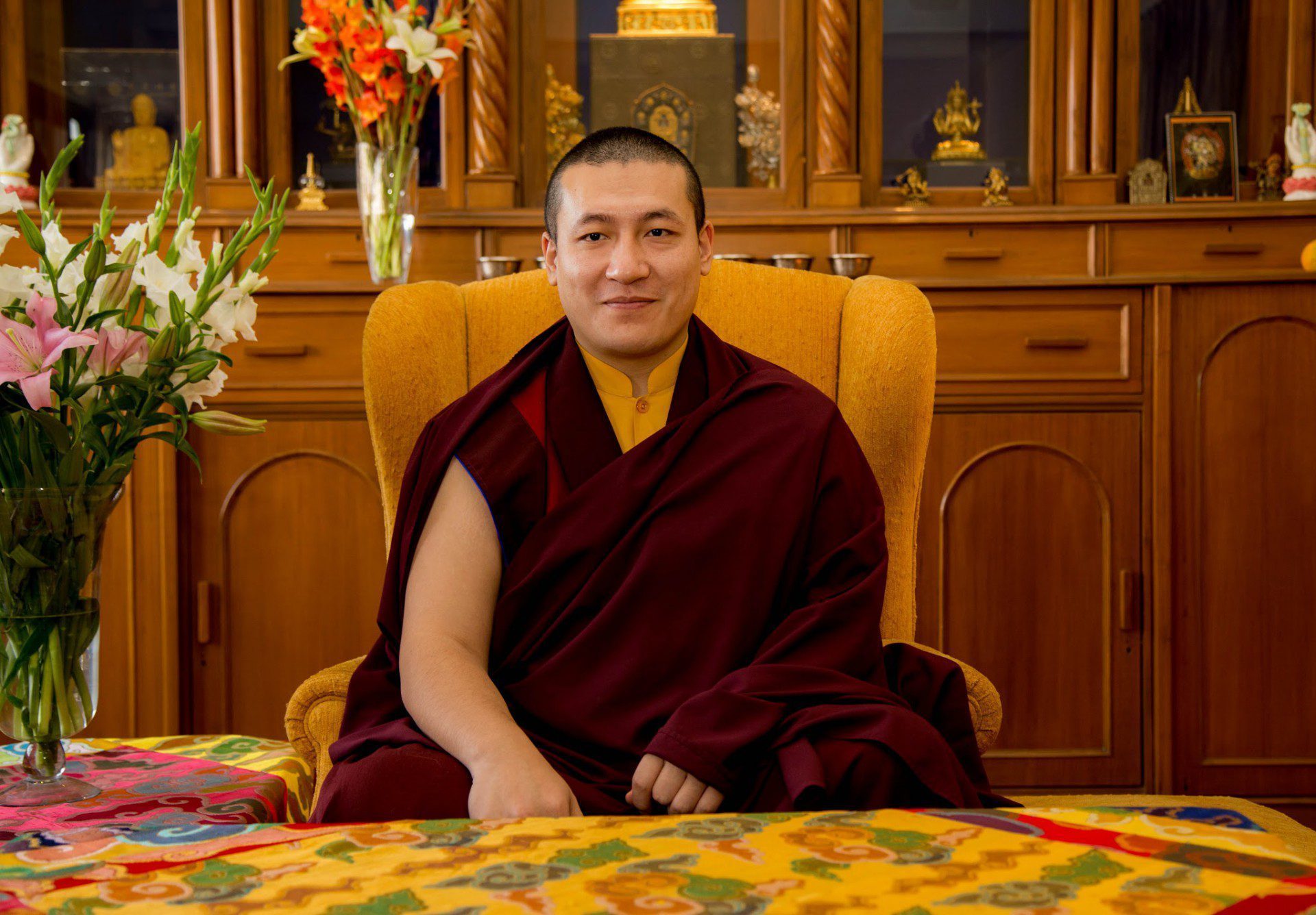 Buddhism and Happiness Karmapa live on The 17th Karmapa