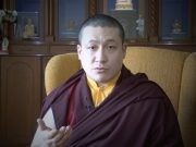 Thaye Dorje, His Holiness the 17th Gyalwa Karmapa giving a welcome message to the new website