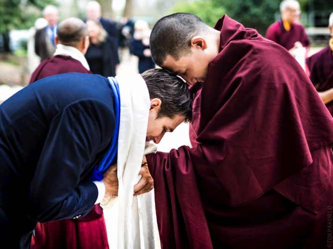 Karma Trinley Rinpoche and Thaye Dorje, His Holiness the 17th Gyalwa Karmapa