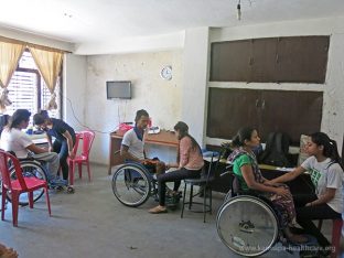 At Sertshang Orphanage in Kathmandu