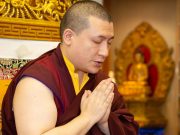 Thaye Dorje, His Holiness the 17th Gyalwa Karmapa, gives a teaching