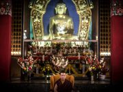 Thaye Dorje, His Holiness the 17th Gyalwa Karmapa in KIBI. Photo / Thule Jug