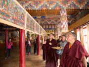 Thaye Dorje, His Holiness the 17th Gyalwa Karmapa, advises how to overcome problems. Photo/ Magda Jungowska.