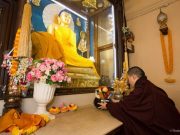 Thaye Dorje, His Holiness the 17th Gyalwa Karmapa, gives a teaching on the Buddha