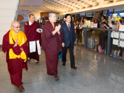 Thaye Dorje, His Holiness the 17th Gyalwa Karmapa, in Taiwan. Photo / Thule Jug