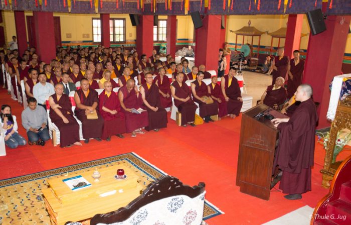 Tribute to Shamar Rinpoche: Concluding speech by Thaye Dorje, His Holiness the 17th Gyalwa Karmapa.